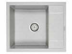 Мойка PAULMARK OPTIMUM, PM216050-GRM, серый металлик