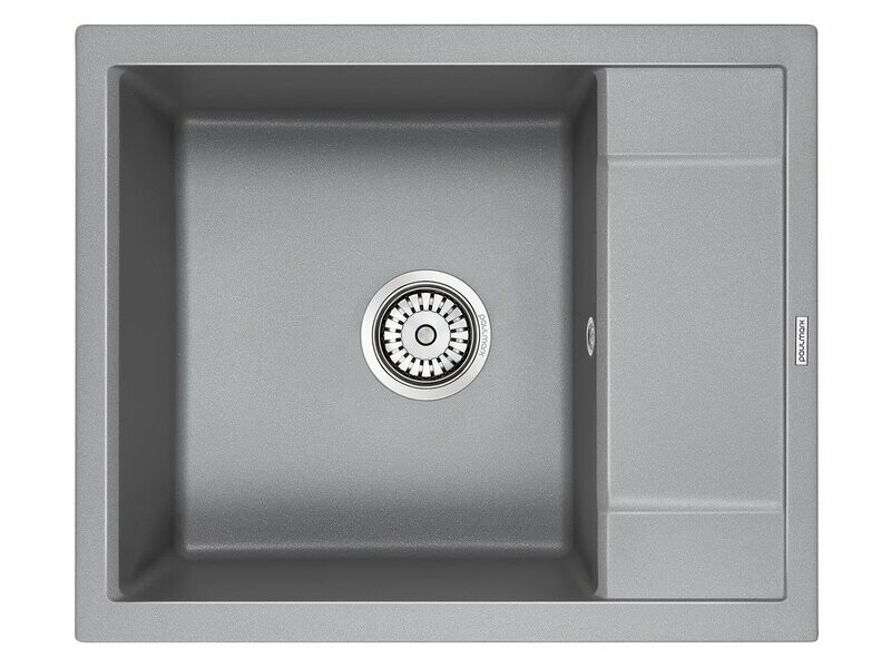 Мойка PAULMARK OPTIMUM, PM216050-GRM, серый металлик