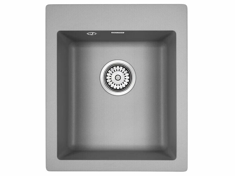 Мойка PAULMARK LEER, PM104249--GRM, серый металлик