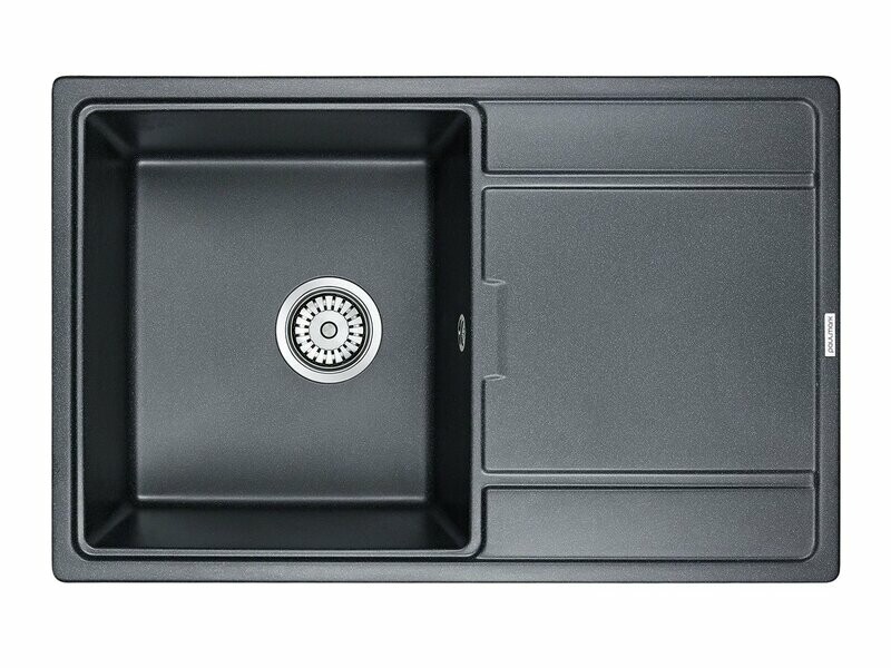 Мойка PAULMARK FLUGEN, PM217850-BLM, черный металлик