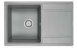 Мойка PAULMARK FLUGEN, PM217850-GRM, серый металлик