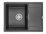 Мойка PAULMARK WEIMAR, PM216550-BLM, черный металлик