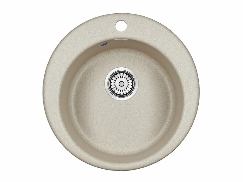 Мойка PAULMARK GELEGEN, PM404800-BE, бежевый, D475 мм