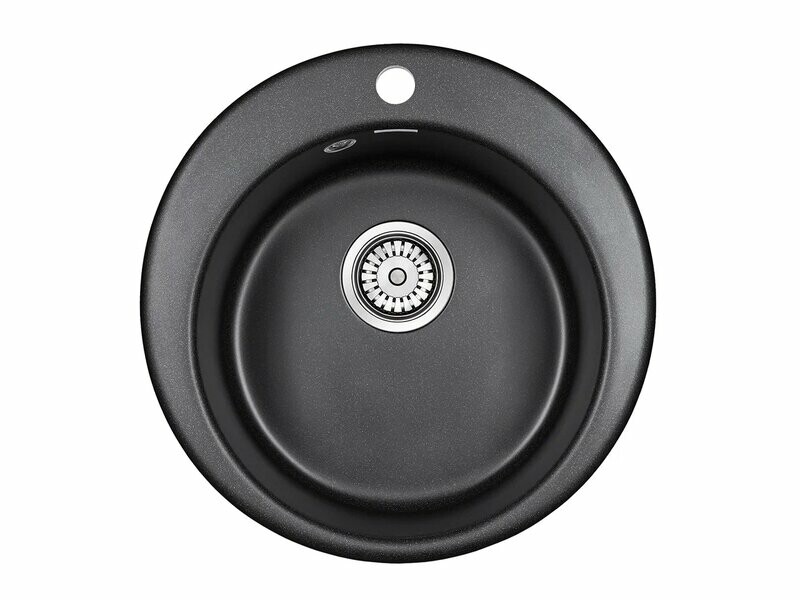 Мойка PAULMARK GELEGEN, PM404800-BL, черный, D475 мм