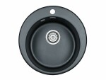 Мойка PAULMARK GELEGEN, PM404800-DG, графит, D475 мм