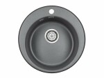 Мойка PAULMARK GELEGEN, PM404800-DG, графит, D475 мм