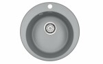 Мойка PAULMARK GELEGEN, PM404800-GRM, серый металлик