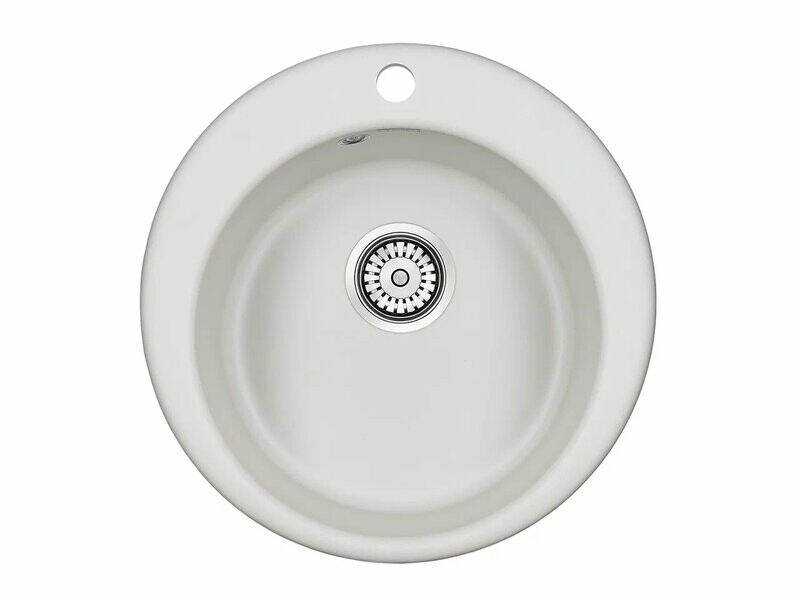 Мойка PAULMARK GELEGEN, PM404800-WH, белый, D475 мм