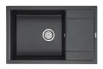 Мойка PAULMARK VERLASS PM317850-BLM, черный металлик