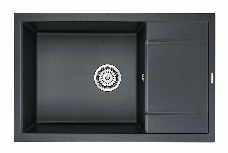 Мойка PAULMARK VERLASS PM317850-BLM, черный металлик