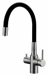 Смеситель PAULMARK SALIX брашированная сталь,Sa213419-BS