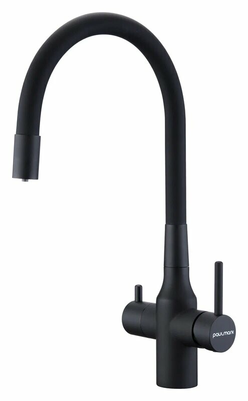 Смеситель PAULMARK SALIX, антрацит, Sa213419-AN