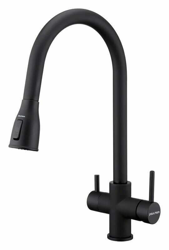 Смеситель PAULMARK LANGE, антрацит, La214212-AN