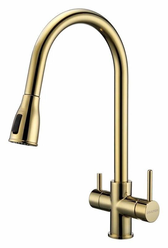 Смеситель PAULMARK LANGE, золото, La214212-G