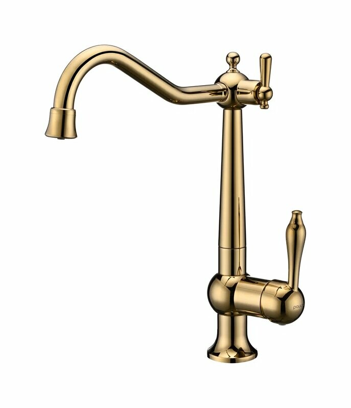 Смеситель PAULMARK RETRO, золото, Re213226-G