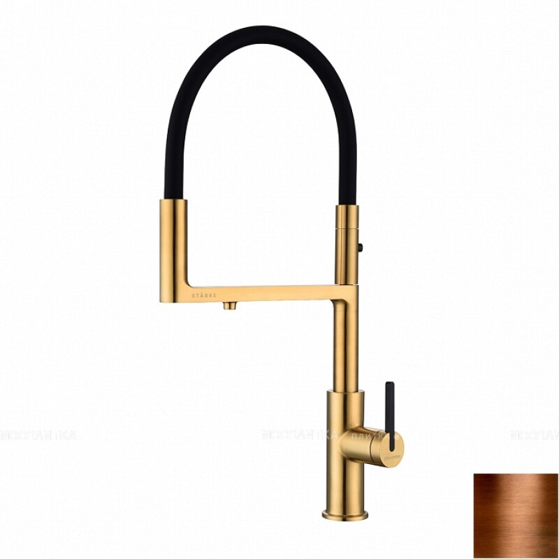 Смеситель PAULMARK TORNADO, брашированная медь, To213402-BC