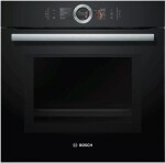 Электрический духовой шкаф с функцией СВЧ и паром BOSCH HNG6764B6