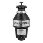 Измельчитель пищевых отходов с пневмокнопкой MAUNFELD MWD3802PB