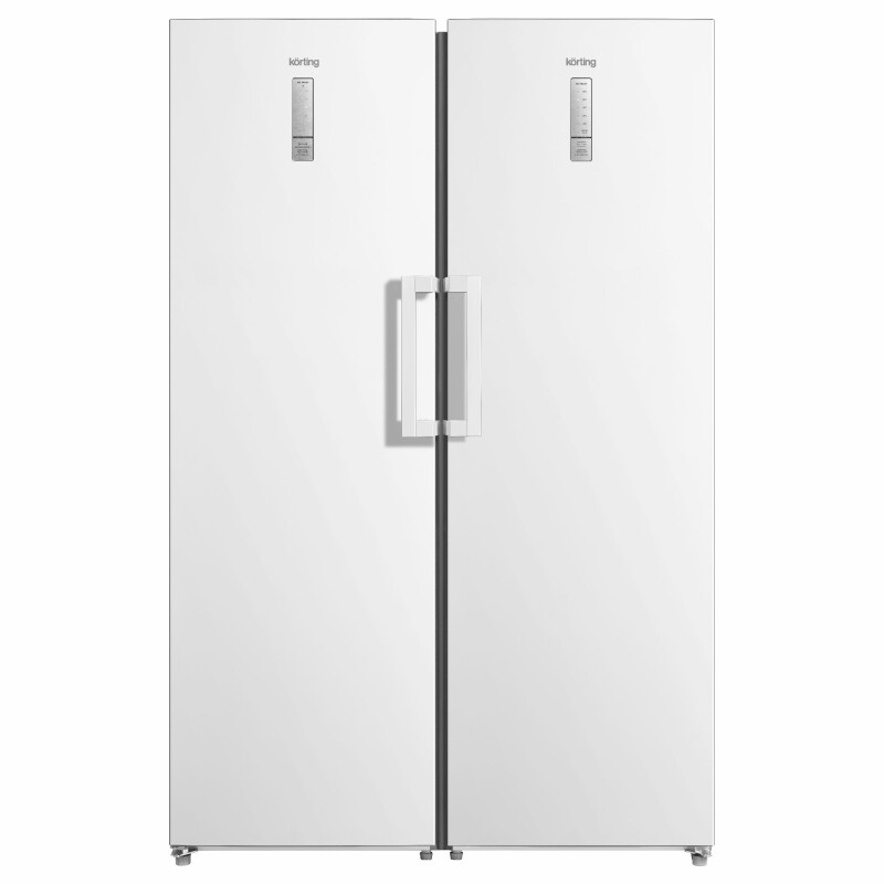 Комбинация Side-by-side KORTING KNF 1886 W + KNFR 1896 W
