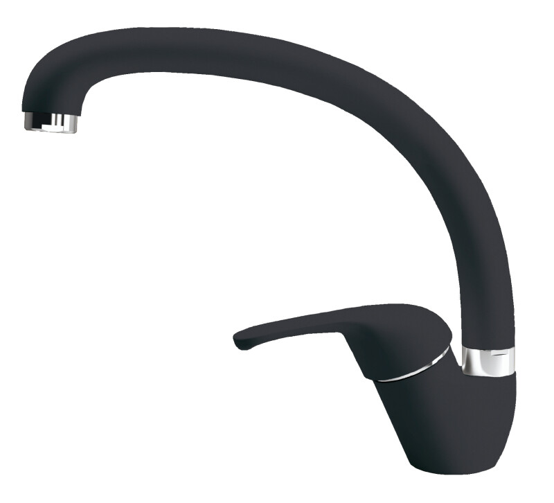 Смеситель FLORENTINA МИРА Антрацит