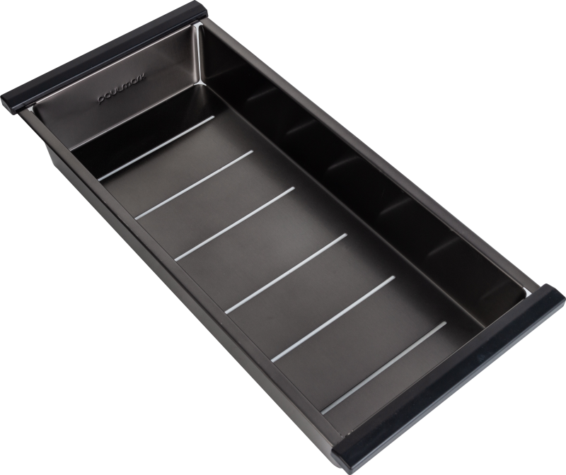 Коландер PAULMARK ADVANCE, A450-GM, вороненая сталь, 205х450мм