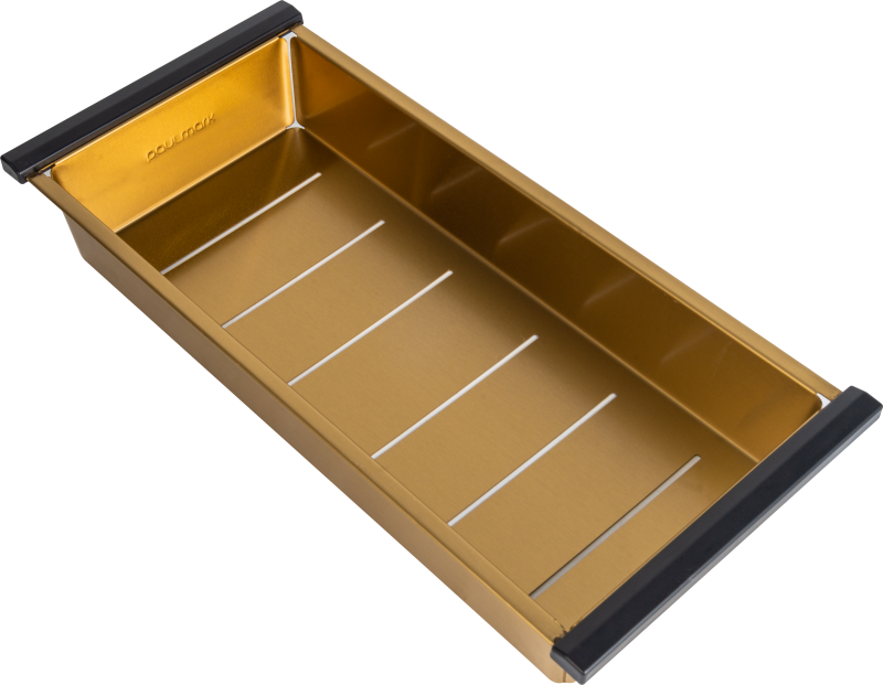 Коландер PAULMARK ADVANCE, A450-BG, брашированное золото, 205х450мм