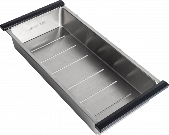 Коландер PAULMARK ADVANCE, A430-BS, брашированная нерж.сталь, 205х430мм