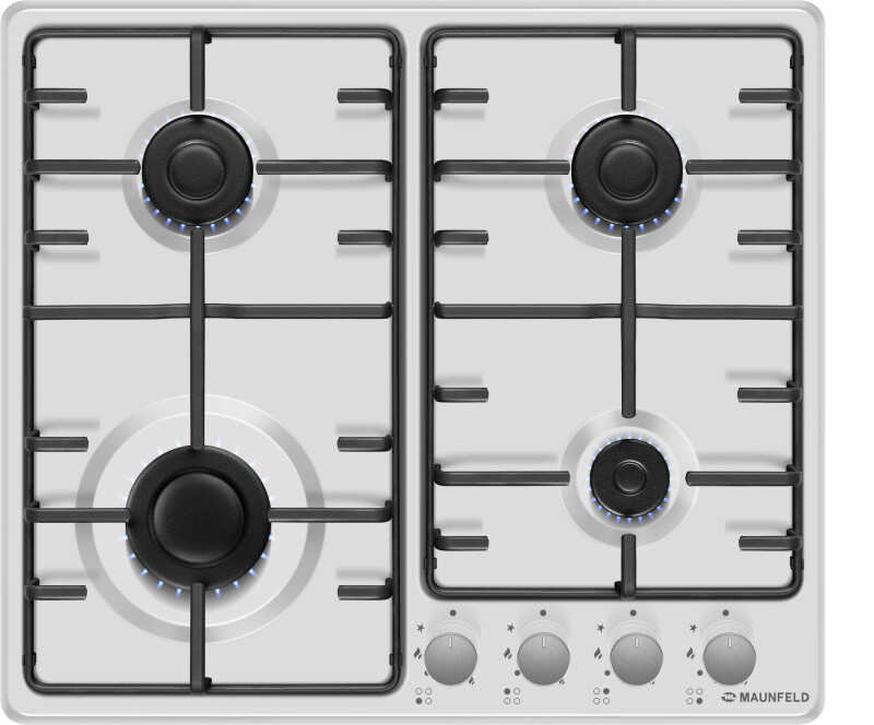 Газовая варочная панель MAUNFELD EGHE.64.3STS-EW