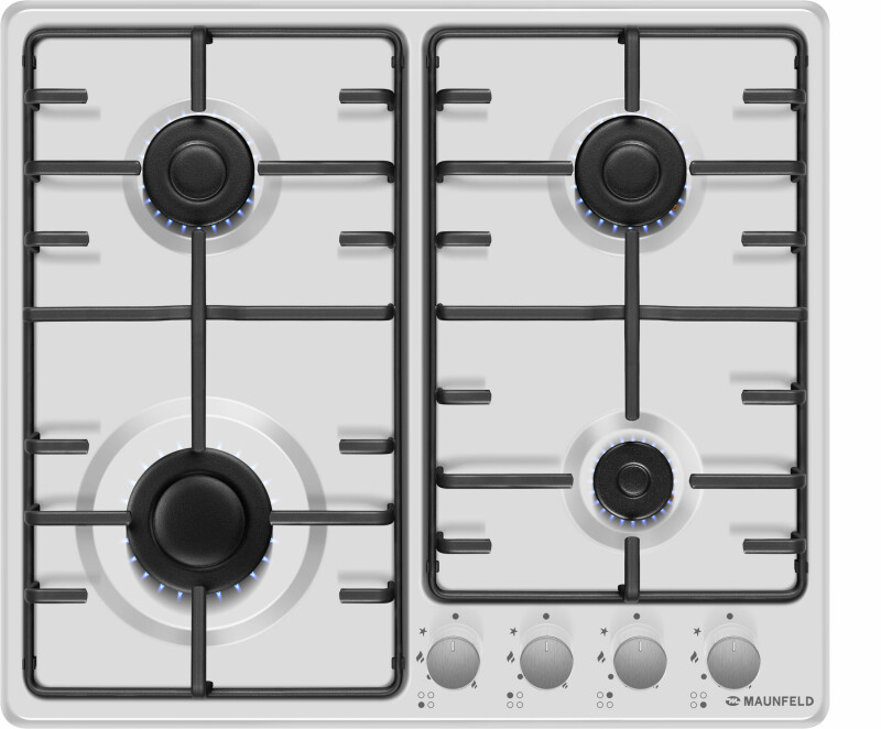 Газовая варочная панель MAUNFELD EGHE.64.3STS-EW/G