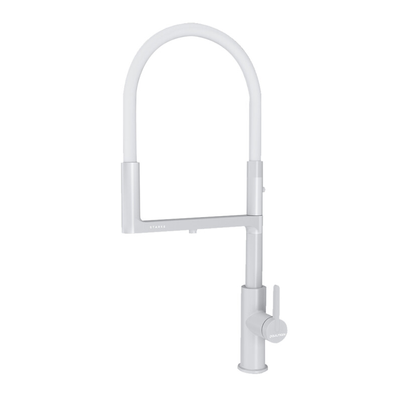 Смеситель PAULMARK TORNADO, белый матовый, To213402-WH