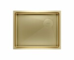 Мойка PAULMARK NEXT-SKEW 54 UNI, PM885444-BG, брашированное золото, 540х440мм