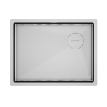 Мойка PAULMARK NEXT-SKEW 58 UNI, PM885844-GM, вороненая сталь,580х440мм