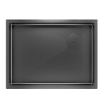 Мойка PAULMARK BRIM-EDGE, PM775951-BS, брашированная нерж. сталь, 590х510мм