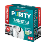 Таблетки для посудомоечных машин MAUNFELD Purity Premium all in 1 MDT60PP (60 шт. в упаковке)