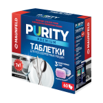 Таблетки для посудомоечных машин MAUNFELD Purity Premium all in 1 MDT60PP (60 шт. в упаковке)