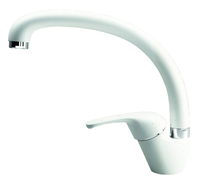 Смеситель DR.GANS РОНДО Белый