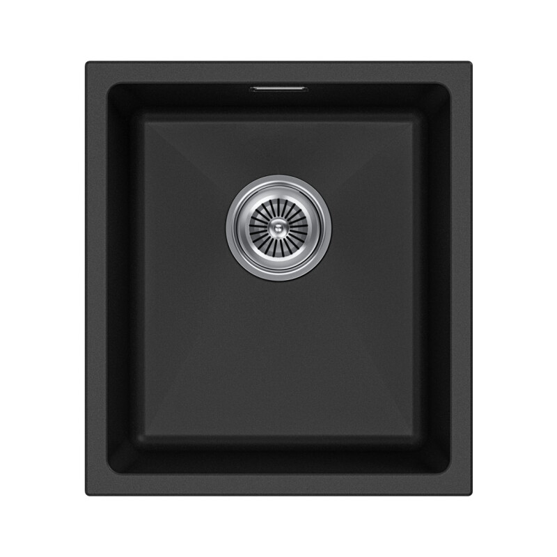 Мойка PAULMARK LUMI 41UNI, LU41-BL, черный, 410х460