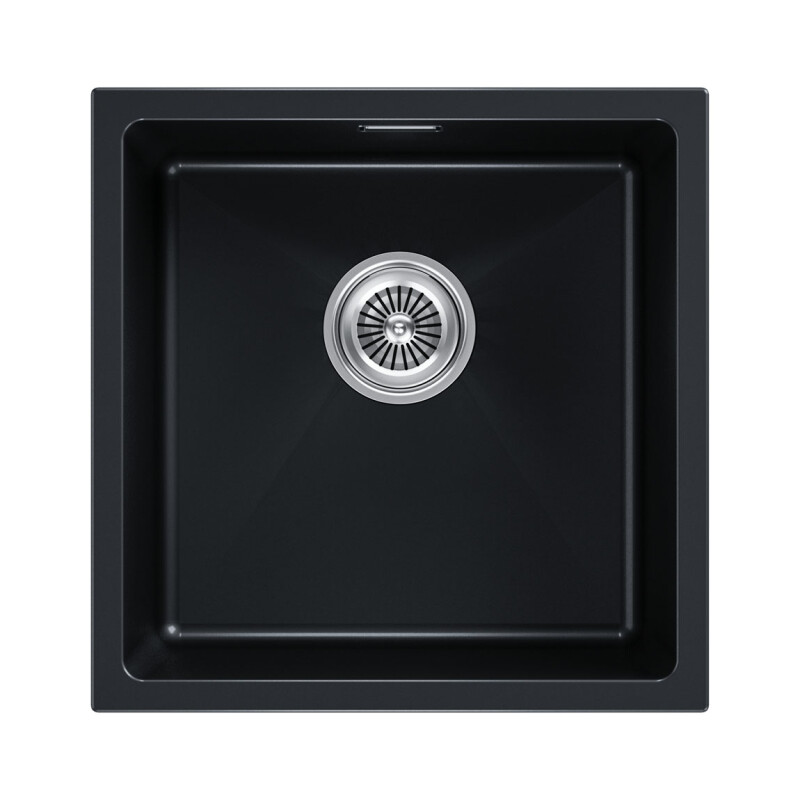 Мойка PAULMARK 45UNI, LU45-BLM, черный металлик, 455х460,