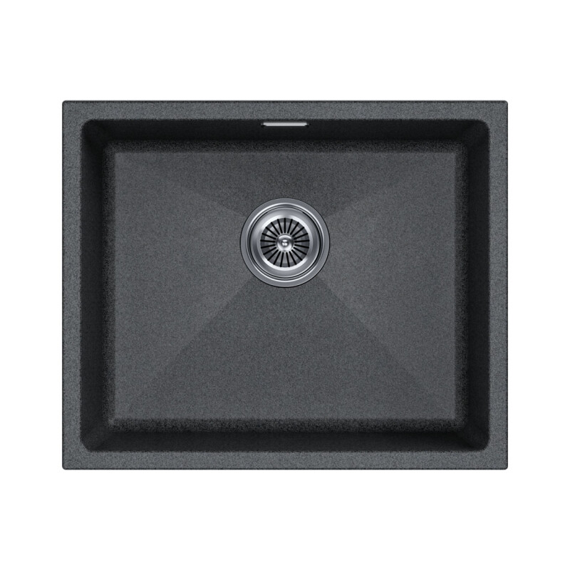 Мойка PAULMARK LUMI 55UNI, LU55-DG, графит, 555х460,