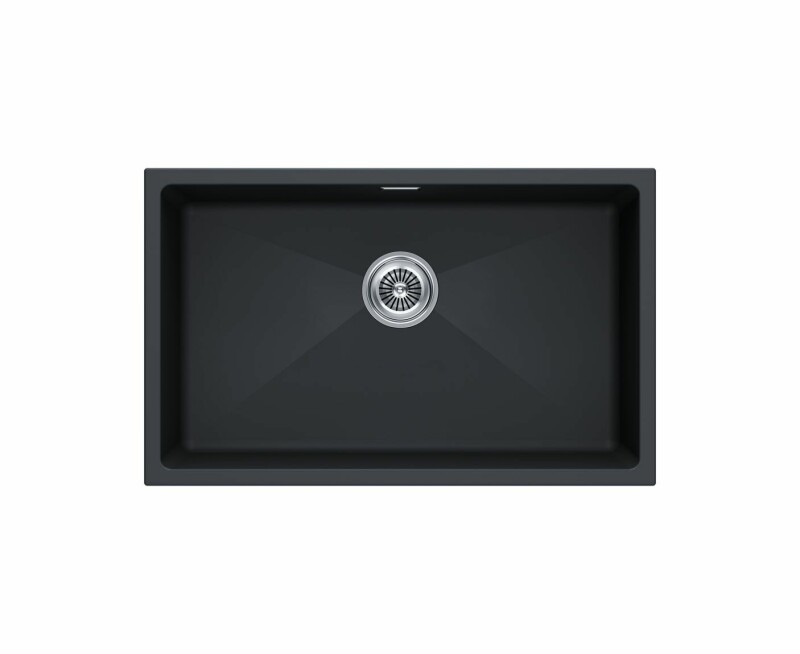 Мойка PAULMARK LUMI 74UNI, LU74-AN, антрацит, 740х460,