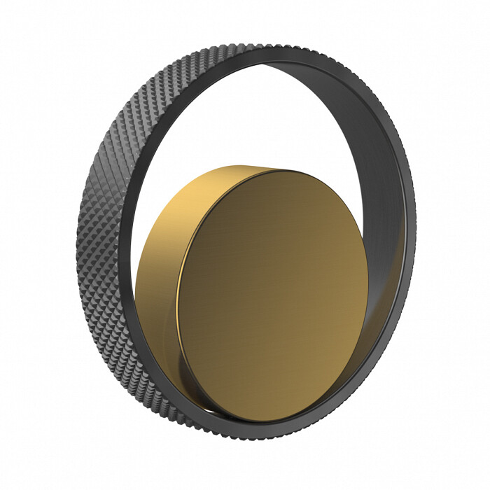 Сменная ручка для смесителя PAULMARK URBAN, Ur213104-BG-B, брашированное золото-беретта,