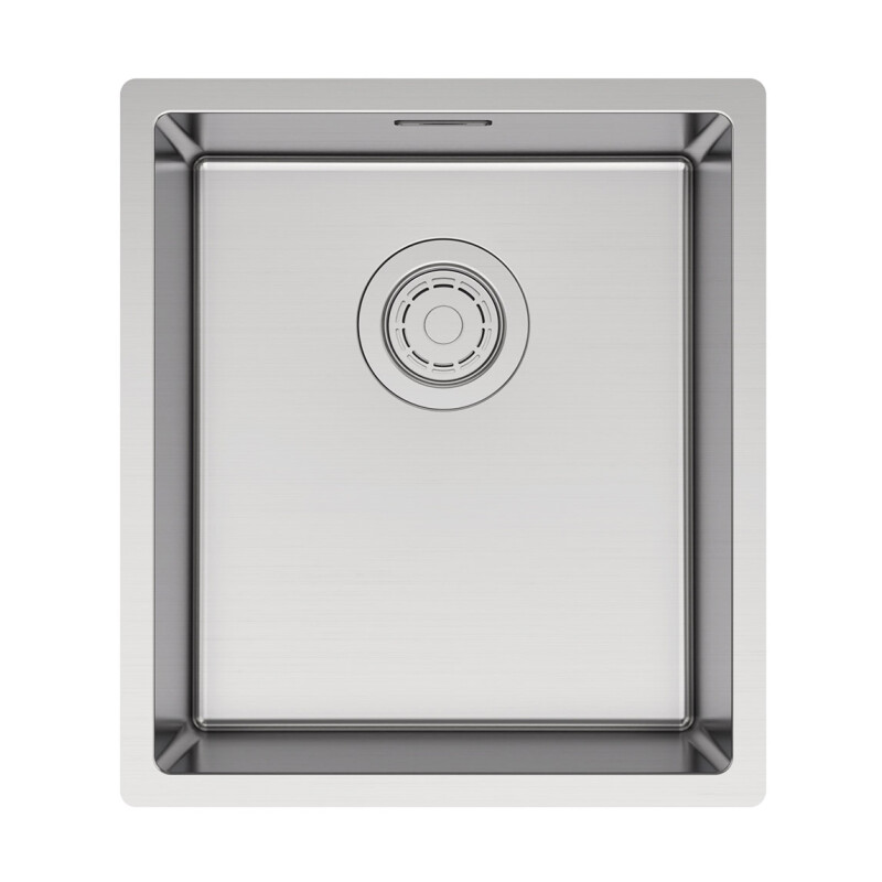 Мойка PAULMARK YUNI 39 UNI, YU39-BS, брашированная нерж. сталь, 390х440 мм