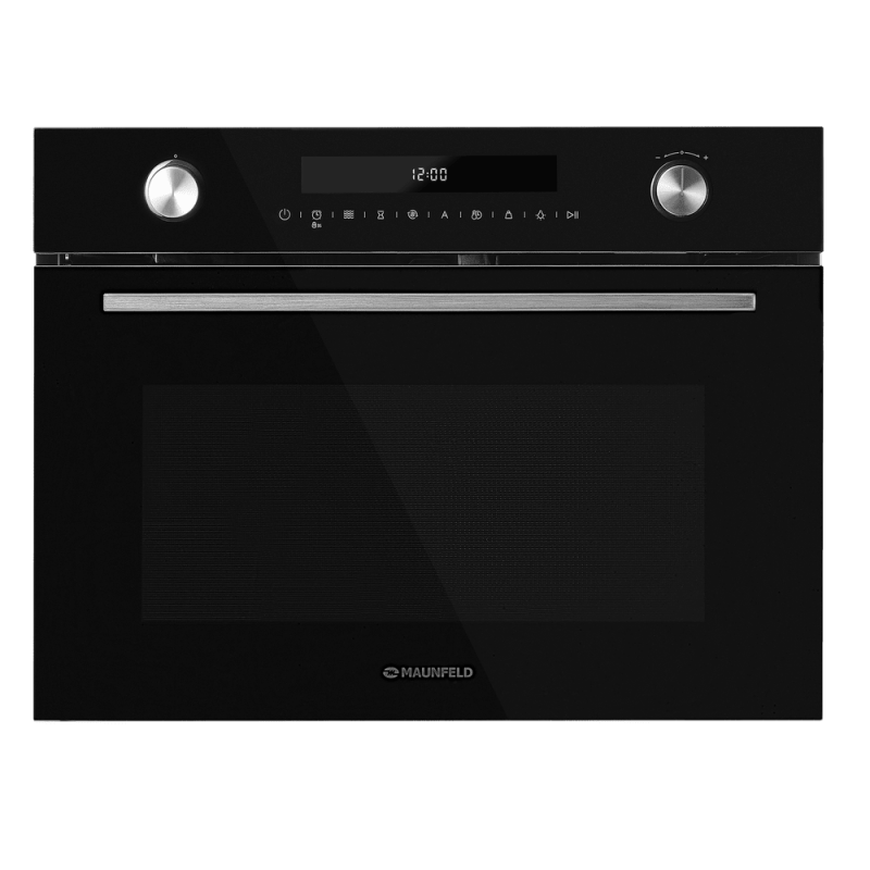 Электрический духовой шкаф с функцией СВЧ MAUNFELD MCMO5015MFB