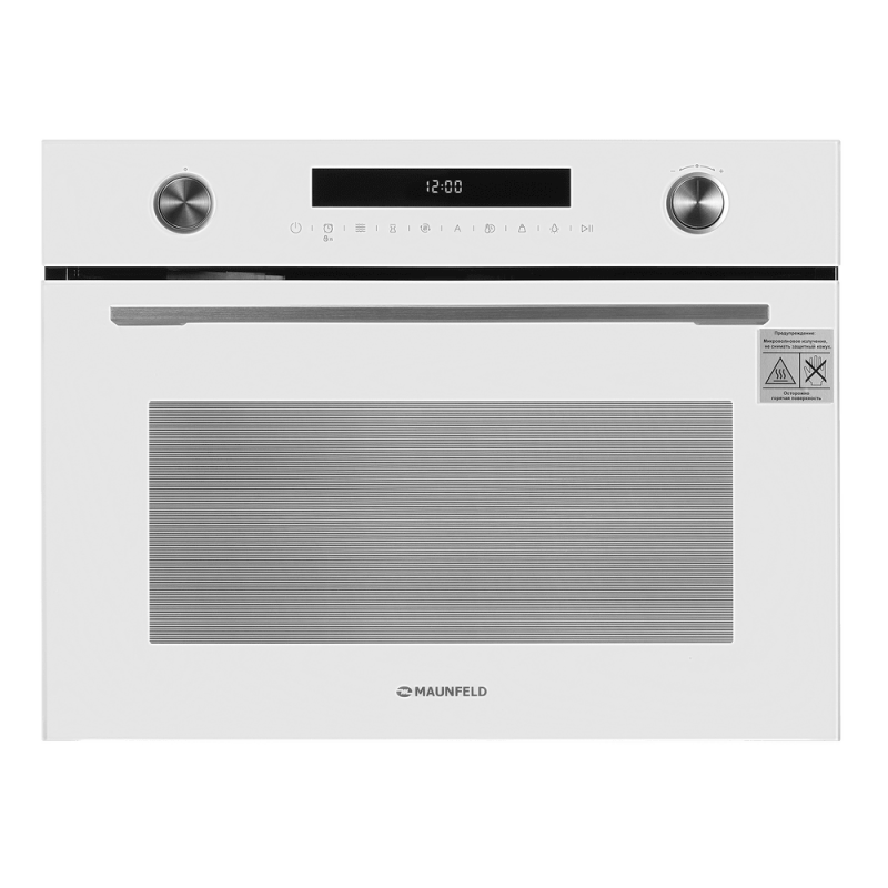 Электрический духовой шкаф с функцией СВЧ MAUNFELD MCMO5015MFW