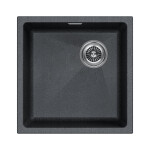 Мойка PAULMARK LUMI 45UNI-SKEW, LU45SK-DG, графит, 455х440, 
