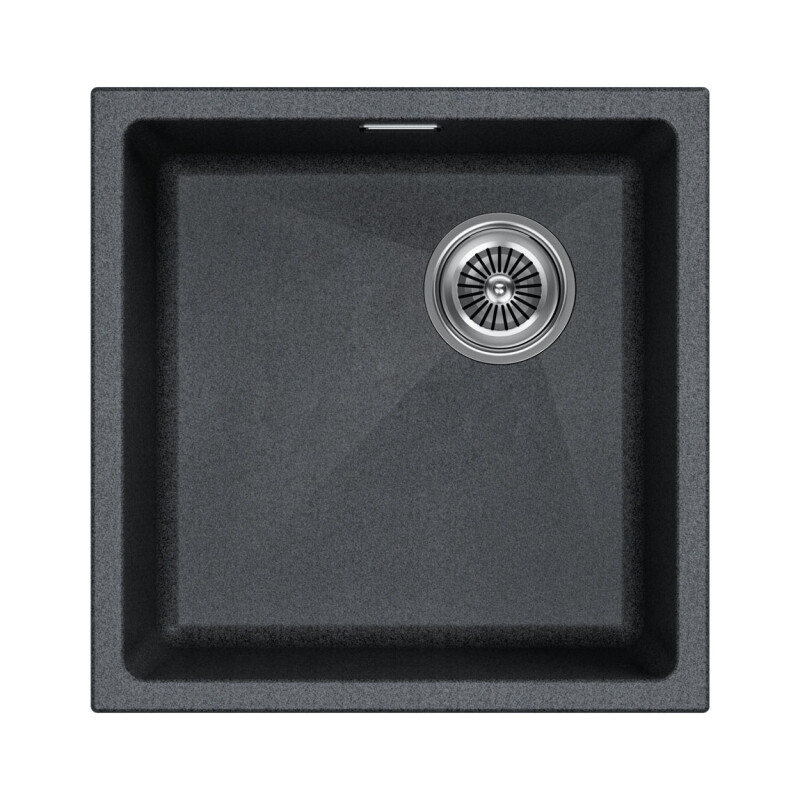 Мойка PAULMARK LUMI 45UNI-SKEW, LU45SK-DG, графит, 455х440, 