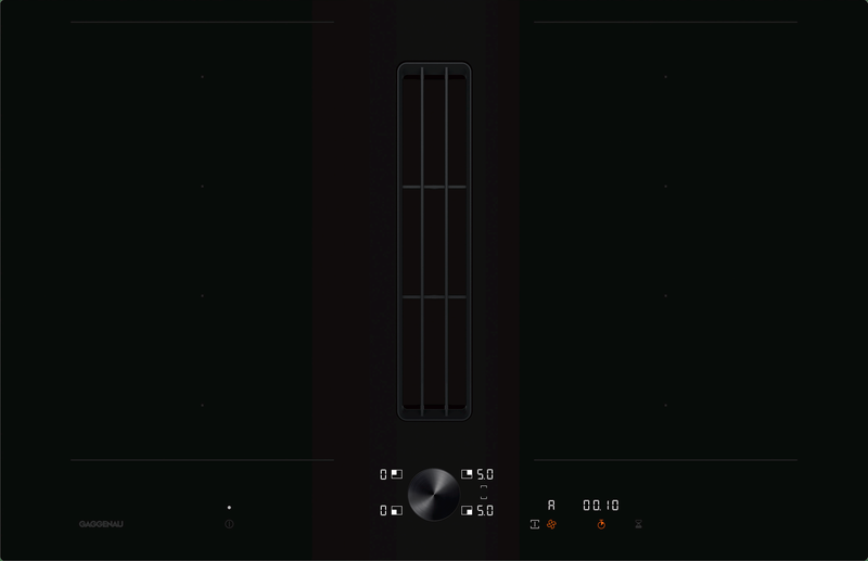 Индукционная варочная панель с вытяжкой GAGGENAU CV282101
