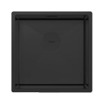 Мойка PAULMARK NEXT 44 UNI, PM214444-MBN, матовый черный, 440х440мм