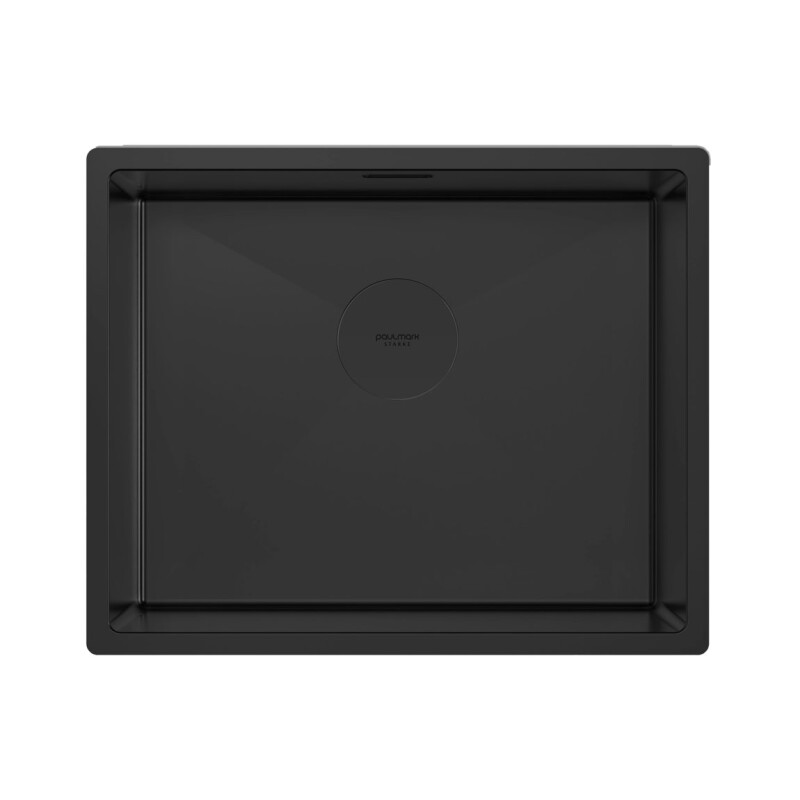 Мойка PAULMARK NEXT 54 UNI, PM215444-MBN, матовый черный, 540х440мм,