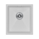 Мойка PAULMARK LUMI 41UNI, LU41-WH, белый, 410х460